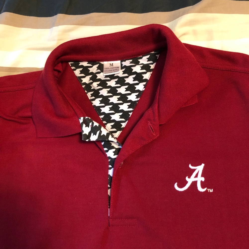 University of Alabama crimson tide polo shirt